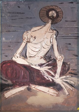 LUIGI SPAZZAPAN<BR>Gradisca d'Isonzo (GO) 1889 - 1958 Torino<BR>"Santone"