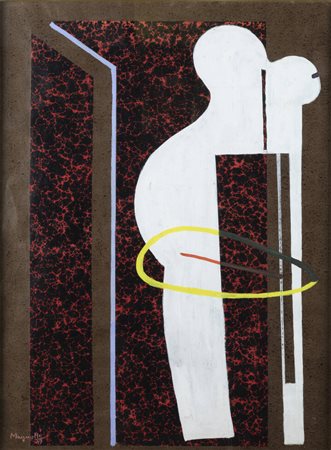 ALBERTO MAGNELLI<BR>Firenze 1888 - 1971 Parigi<BR>"Senza titolo" 1937