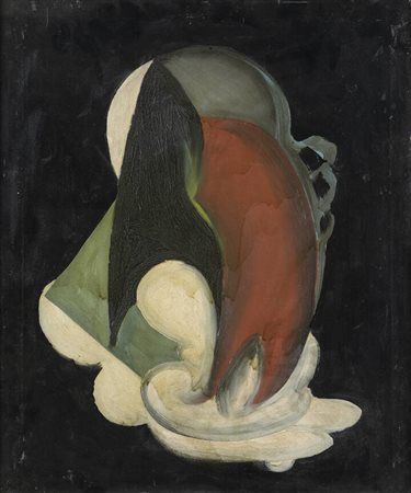 ALBINO GALVANO<BR>Torino 1907 - 1990<BR>"Composizione"1950