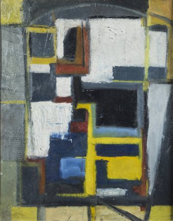 ALBINO GALVANO<BR>Torino 1907 - 1990<BR>"M.A.C." 1950 ca