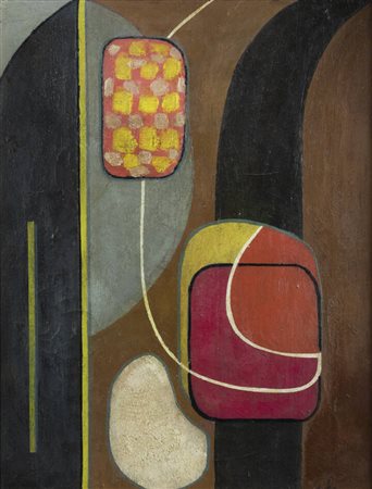 ALBINO GALVANO<BR>Torino 1907 - 1990<BR>"M.A.C." 1955 ca