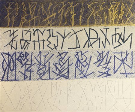 RICCARDO LICATA<BR>Torino 1929 - 2014 Venezia<BR>"Senza titolo"