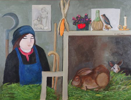 FRANCESCO TABUSSO<BR>Sesto San Giovanni (MI) 1930 - 2012 Torino<BR>"Conigliera" 2007