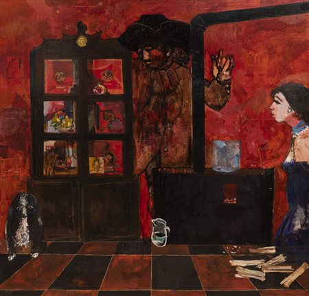 FRANCESCO TABUSSO<BR>Sesto San Giovanni (MI) 1930 - 2012 Torino<BR>"Il nano che balla" ante 2004