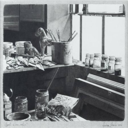 ANDREA BARIN<BR>Torino 27/05/1971<BR>"Oggetti di una poetica" 2004