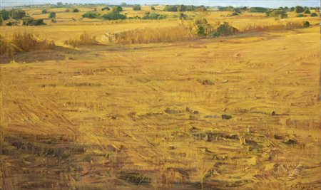 GIOVANNI LA COGNATA<BR>Comiso (Ragusa) 1954<BR>"Luce d'agosto"