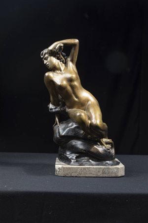 ACHILLE D'ORSI<BR>Napoli 1845 - 1929<BR>"Pathos"