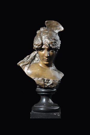 DAVIDE CALANDRA<BR>Torino 1856 - 1915<BR>"Carmen" 1885 circa