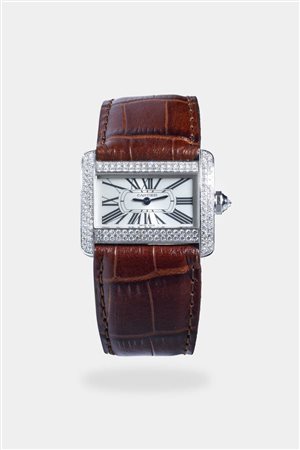 CARTIER<BR>Mod. ”Tank Divan”, ref.2613, serie recente