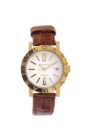 BULGARI<BR>Mod. “Bulgari Bulgari“, ref.BB38GL, serie recente.