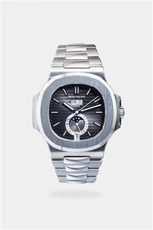 PATEK PHILIPPE<BR>Mod. “Nautilus Annual Calendar”, ref.5726\1A, anno 2018
