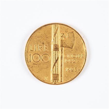  
Moneta 100 lire d'oro 
 