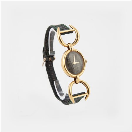  
Orologio da polso in oro firmato Delanou 
 