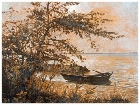 GINO ROMITI Livorno 1881 – Livorno 1967 Senza titolo 1940 Olio su tavola 23 x...