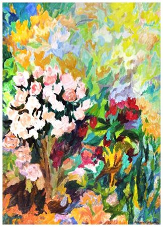 ADRIANA PINCHERLE Roma 1909 – Firenze 1996 Senza titolo 1973 Olio su tela 100...