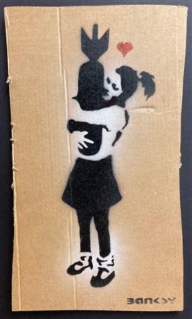 BANKSY, BOMB LOVE, 2015