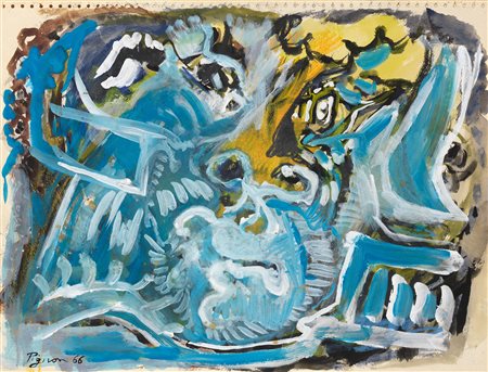 EDOUARD PIGNON, COMPOSIZIONE, 1966.