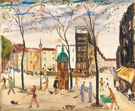 MARIO CORTIELLO, PARIGI. PLACE BLANCHE, 1972