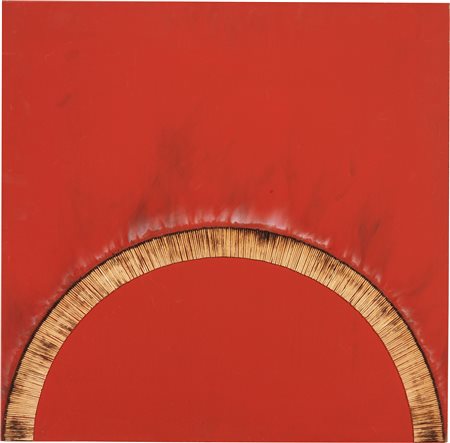 Bernard Aubertin, Dessin de Feu, 2008