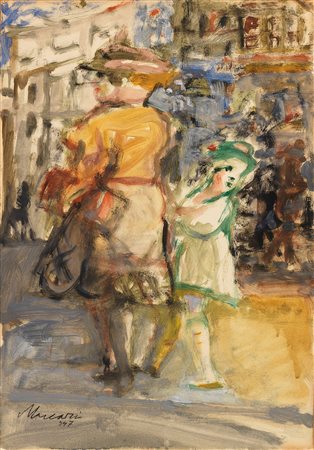 Mino Maccari, Figure, 1947