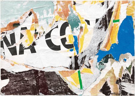 Mimmo Rotella, Naco, 1990