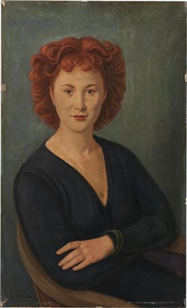 Gianfilippo Usellini, Ritratto di donna (Loredana)