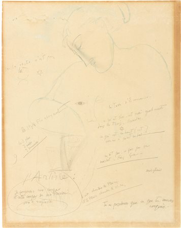 Amedeo Modigliani, Studio di figure, 1915