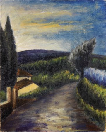 Ottone Rosai, Paesaggio, 1939