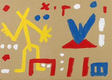 A.R. PENCK
Senza titolo, 1990