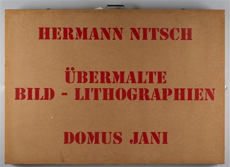 HERMANN NITSCH
Übermalte Bild - Lithographen, 1991