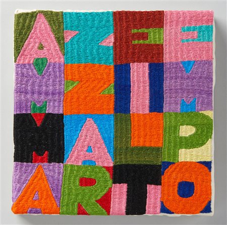 ALIGHIERO BOETTI
Ammazzare il tempo , 1987