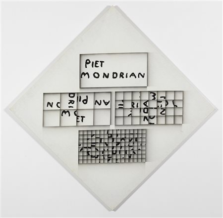 BRUNO DI BELLO
Piet Mondrian, 1975