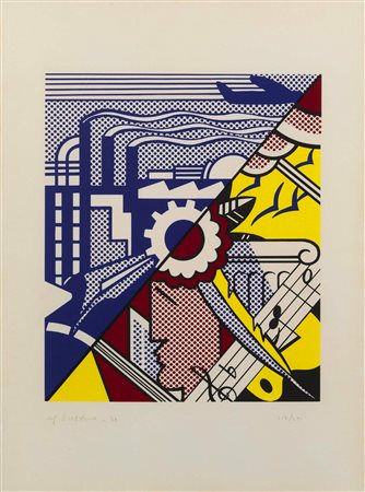 ROY LICHTENSTEIN
Industry and the Art, 1969