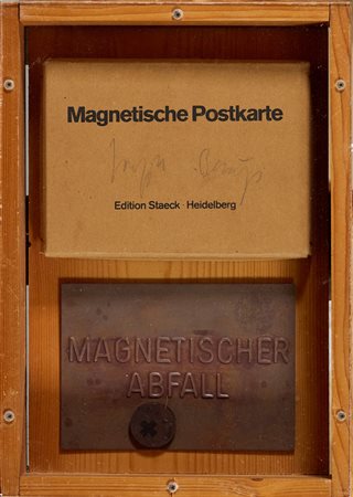 Joseph Beuys, Magnetische Postkarte 1975