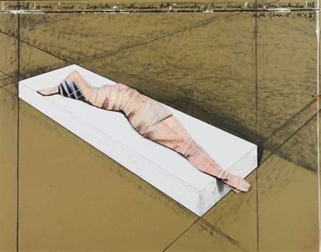 Christo, Wrapped Woman, Project for the Institute of Contemporary Art, Philadelphia, 1968 1997