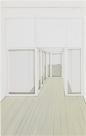 Christo, Corridor Store Front, Project 1968