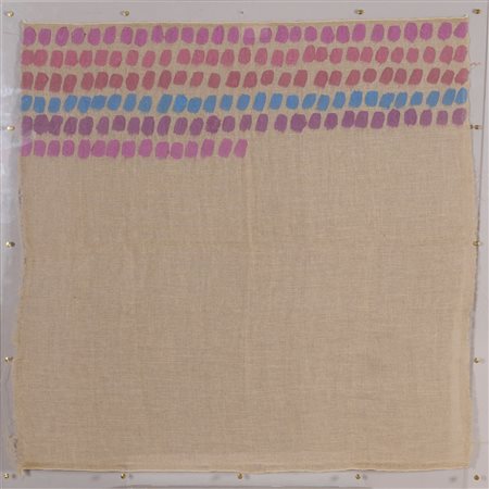 Giorgio Griffa, Segni orizzontali 1975