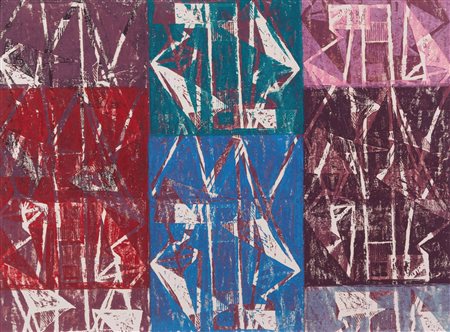 Venturino Venturi, Composizione astratta 1976