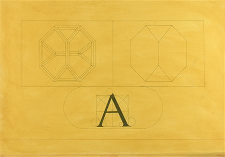 Lucio Del Pezzo, De divina proportione Anni '60