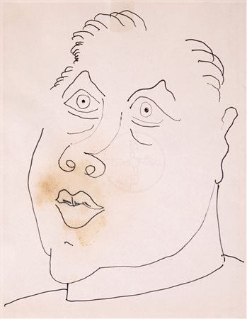 Alexander Calder (Lawnton, 1898 - New York, 1976) Ritratto di Laura...