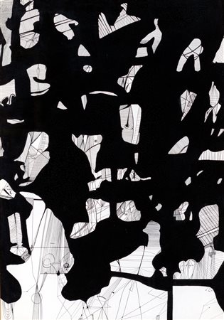 Lucio Saffaro (Trieste, 1929 - Bologna, 1998) Le carceri di Piranesi 1965...