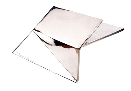 Beverly Pepper (New York, 1922 - 2020, ) Senza titolo Scultura in alluminio...