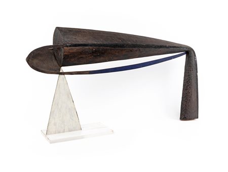 Giuseppe Pulvirenti (Siracusa, 1956 - ) Senza titolo Anni '80 Scultura in...