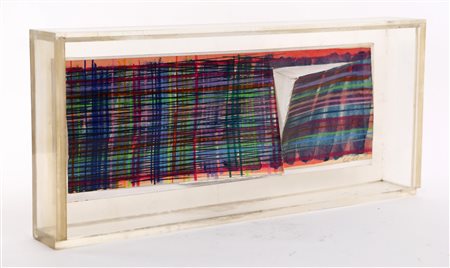 Claudio Cintoli (Imola, 1935 - Roma, 1978) Mappa del volo N° XY 1968 Matite,...