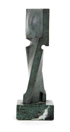 Gio Pomodoro - Senza titolo 1974 Scultura in bronzo cm 19x4x4,5...