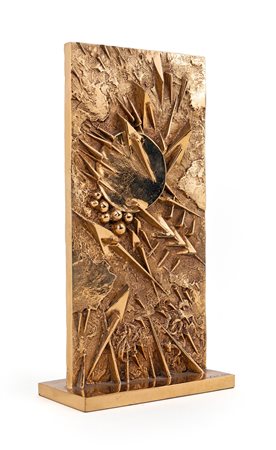 Arnaldo Pomodoro (Morciano Di Romagna, 1926 - 0) Doppio Rilievo 2002 Scultura...