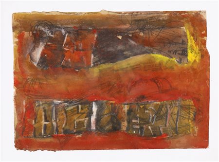 Mario Sironi (Tempio Pausania, 1885 - Milano, 1961) Composizione 1955 ca...