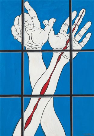 Agenore Fabbri (Quarrata, 1911 - Savona, 1998) Senza titolo 1970 Tempera su...