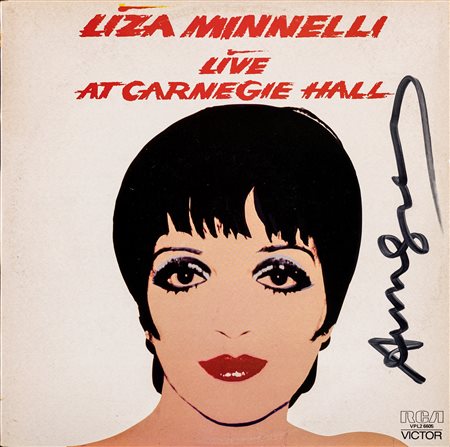 Andy Warhol (Pitsburg, 1928 - New York, 1987) Cover dell'album Liza Minnelli...