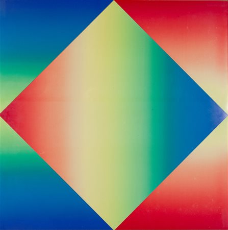 Getulio Alviani (Udine, 1939 - Milano, 2018) Cromia Spettrologica - Quadrato...